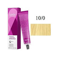 Londa Permanent Color Стойкая крем-краска для волос 10/0 яркий блонд 60мл