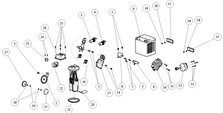 Електроприлади квадроциклу Segway