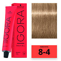 Schwarzkopf Igora Royal Color Перманентная крем-краска для волос 8-4 светло-русый бежевый 60мл