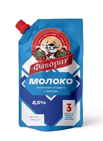 Молоко згущ.з цук.8,5% д/п 250г 20шт/ящ ФАВОРИТ