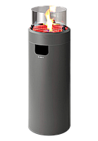 Вуличний газовий нагрівач — камін ENDERS NOVA LED M grey (2,5 кВт) Німеччина