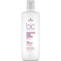 Schwarzkopf Bonacure Color Freeze Silver Shampoo Шампунь для нейтрализации желтизны волос 1000мл