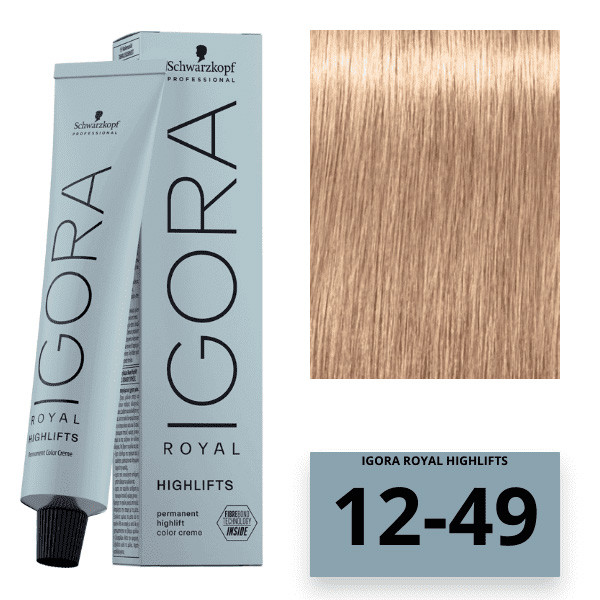 Schwarzkopf Igora Royal Color Highlifts Перманентная крем-краска 12-49 ...