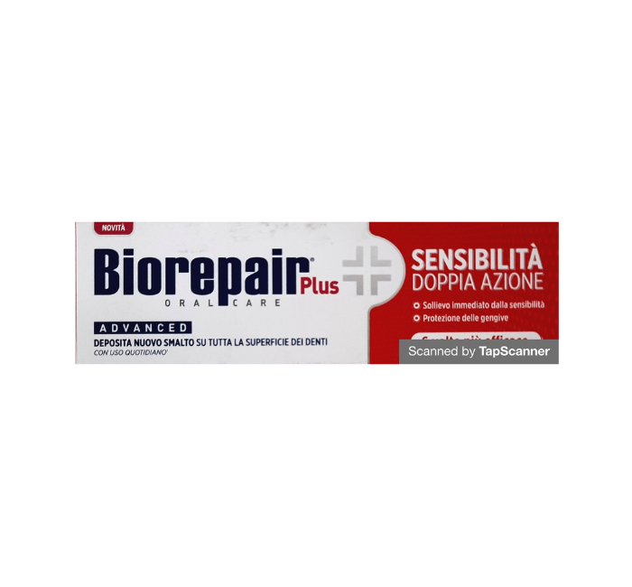 Biorepair зубна паста "Екстра позбавлення чутливості" 75мл, фото 1