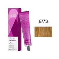 Londa Permanent Color Стойкая крем-краска для волос 8/73 светлый блонд коричнево-золотистый 60мл