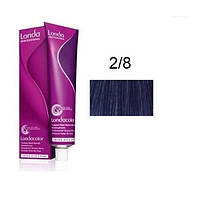 Londa Permanent Color Стойкая крем-краска для волос 2/8 сине-черный 60мл