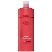 Wella Color Brilliance Coarse Shampoo Шампунь для окрашенных жестких волос 1000мл