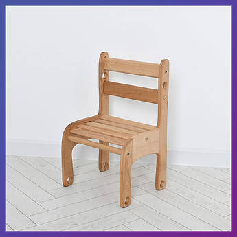 Дитячий дерев'яний стільчик Bambi 04-040