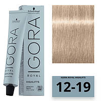 Schwarzkopf Igora Royal Color Highlifts Перманентна крем-фарба 12-19 спеціальний блондин сандре фіолетовий