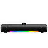 Колонка комп'ютерна бездротова ONIKUMA L16 RGB USB, чорна, фото 2