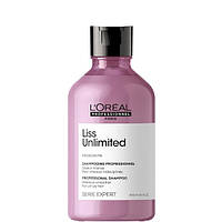 L'Oreal Liss Ultimited Shampoo Шампунь разглаживающий для сухих и непослушных волос 300мл