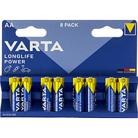 Батарейка VARTA Longlife POWER АА 8шт на блистере