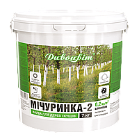 Краска садовая Мичуринка-2 бактерицидная 7 кг Дивоцвет для деревьев и кустов