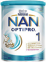 Суміш молочна Nestle NAN 1 Optipro з олігосахаридом 2'FL для дітей з народження 800 г (7613032405700)