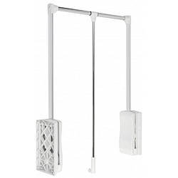 Пантограф з масляним витягом 875-1200 мм Білий/хром до 8 кг