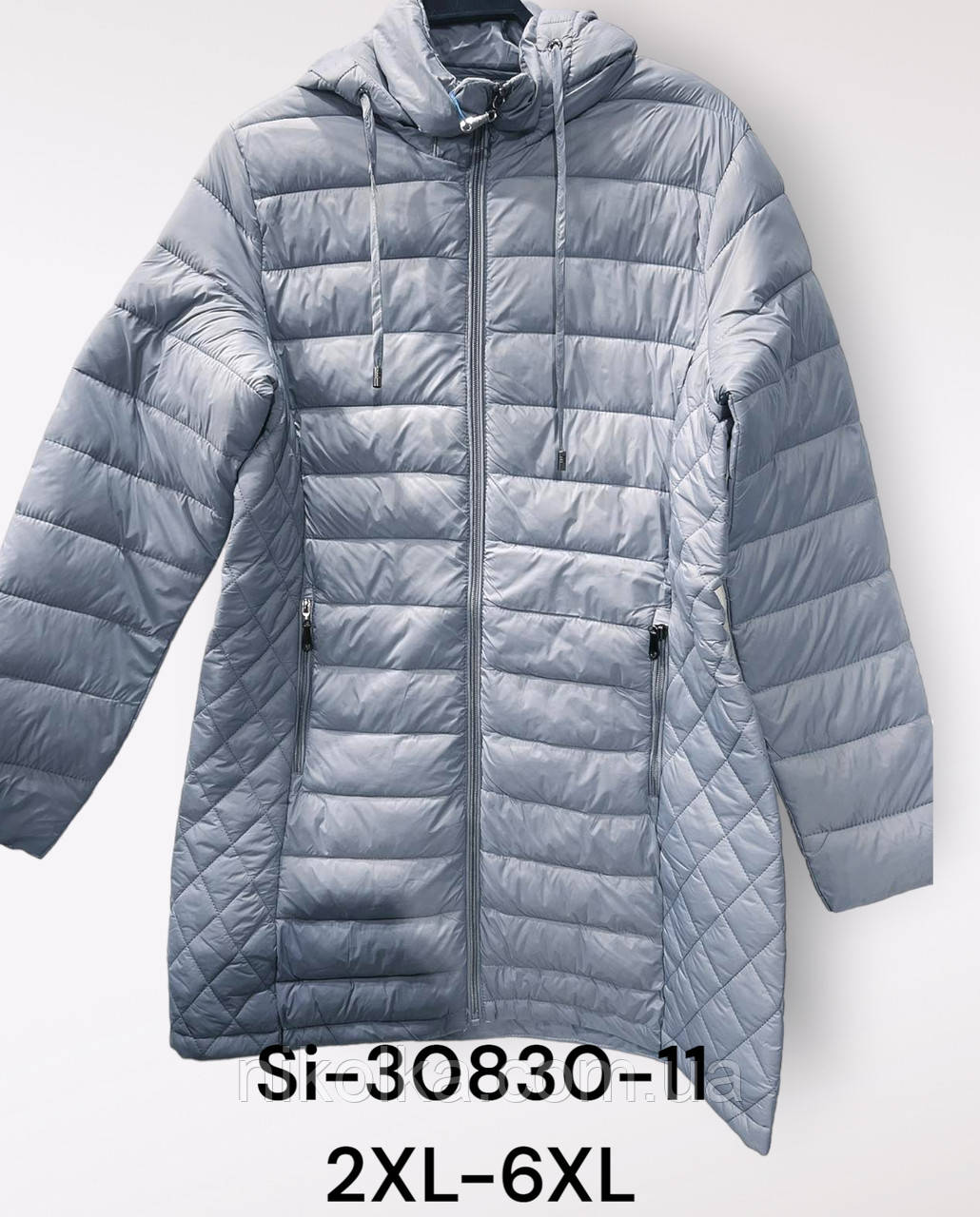 Куртка жіноча оптом, 2XL-6XL рр., арт. Si-30830-11