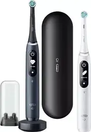 Набір електричних зубних щіток Oral-B iO Series 7 Duo Black Onyx/White Alabaster