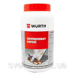 Преобразователь коррозии ржавчины WURTH RUST CONVERTER 1л, цена