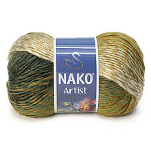 Nako Artist (35% вовна, 65% акрил / 150м / напіввовна)