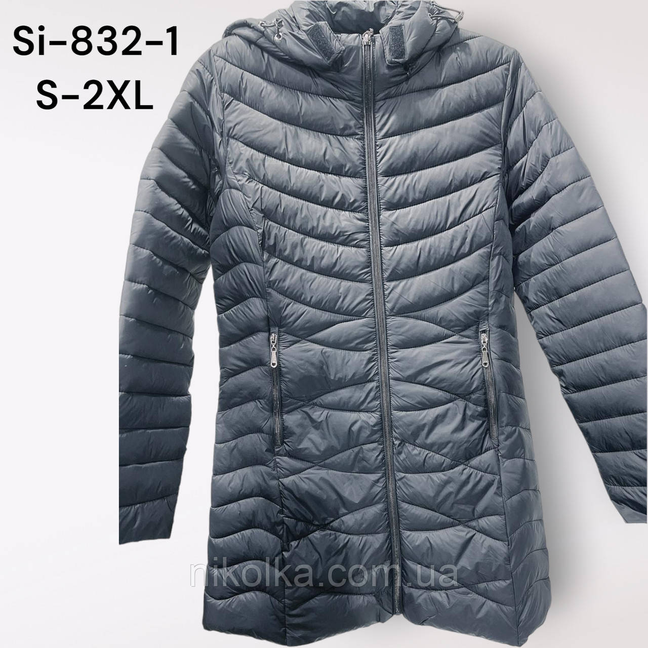 Куртка жіноча оптом, S-2XL рр., арт. Si-832-1