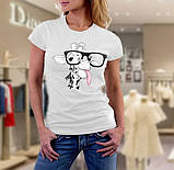 Жіноча футболка Armani (Джоржіо Армані), фото 3