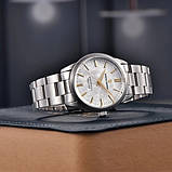 Гібридний (Кварц + механіка) годинник із сапфіровим склом Pagani Design PD-1734 Silver-White, фото 3