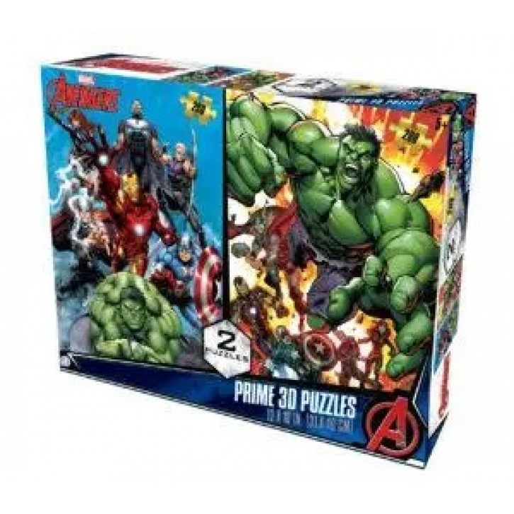 Пазли 3D 10227 Avengers, супергерої, 2картинки