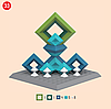 3D Головоломка ( 23 елементи й основа) EDX Education, фото 6