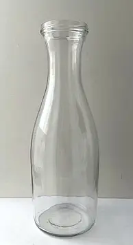 24 шт пляшка скло 1000 мл то 66 упаковка без кришки
