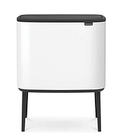 Бак для мусора Brabantia Touch Bin Bo 11+23 л белый