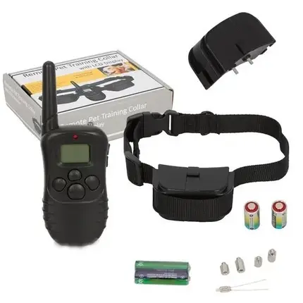 Нашийник для контролю собак Remote Pet Dog Training Collar with LCD Display, фото 2