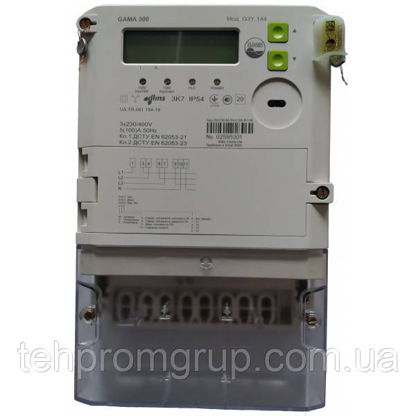 Лічильник GAMA 300 G3Y 144.230.F38.B2.P4.C100.R1.H6 5(100)А, фото 1