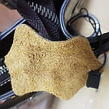 Італійська жіноча шкіряна сумочка Amy Lee Коричнева, фото 4