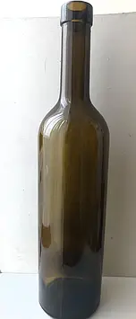 30 шт пляшка скло 750 мл зелена упаковка без кришки