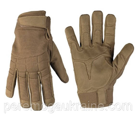 Рукавички тактичні Mil-tec assault темний койот 12519519 М