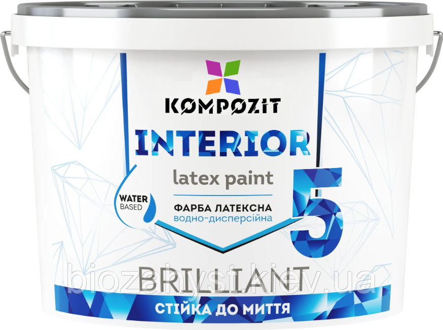 Фарба інтерєрна INTERIOR Kompozit 5 База-С 14 кг
