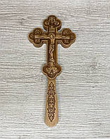 Хрест різьблений дерев’яний