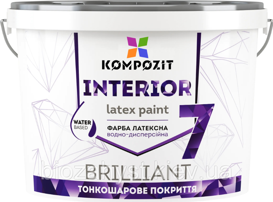 Фарба інтерєрна INTERIOR Kompozit 7 14 кг
