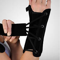 Бандаж на запястья и большой палец на шнуровке для ПРАВОЙ руки Orthopoint REF-604, Размер S/M Для взрослых,