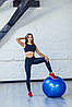 М'яч для фітнесу (фітбол) Power System PS-4018 Ø85 cm PRO Gymball Blue, фото 9