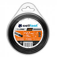 Леска для триммера Dual Pro - круглая с сердечником 2,7 мм x 15 м Celfast Cellfast