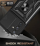 Ударостійкий чохол Camshield Serge Ring for Magnet для Samsung Galaxy A23 4G(A235F) / M13(M135) / M23(M236), фото 6