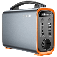 Портативная зарядная станция GT200 Pro Portable Power Station CTECHi (200W 320Wh AC220V EU)