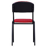 Стілець Майстер каркас чорний, тканина А, фото 4