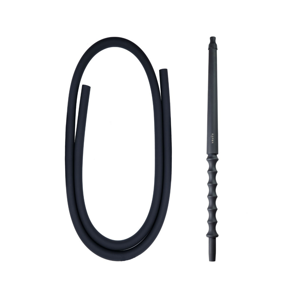 Мундштук для кальяну Карма метал - Чорний мат