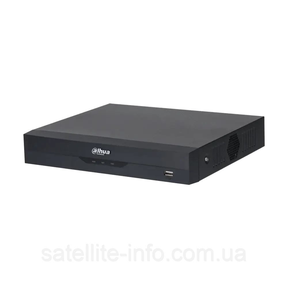 Реєстратор Dahua DH-XVR5116HS-I3 16-канальний Penta-brid 5M-N/1080P Compact 1U 1HDD WizSense
