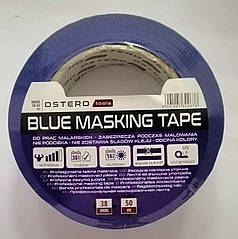Ostero Blue Masking Tape, стрічка малярна синя, 38мм * 50м