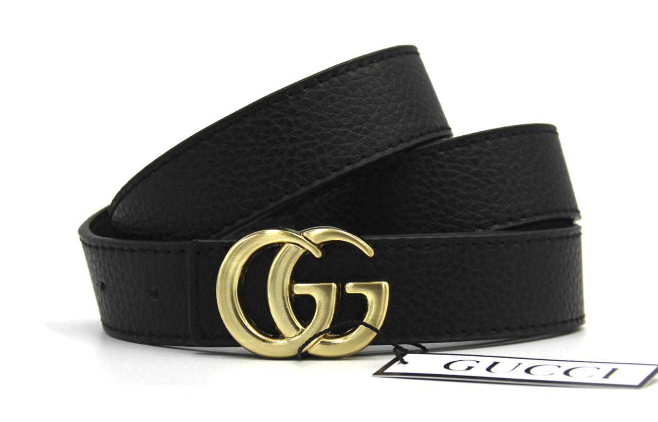 Жіночий Ремінь GUCCI Двосторонній 28 мм чорний коричневий