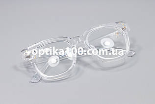 Груба оправа для окулярів для зору із прозорого пластику