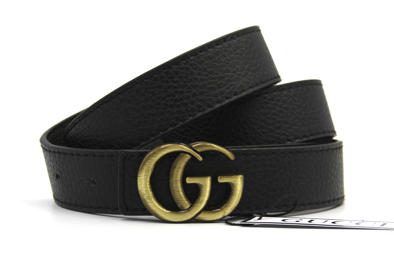 Ремінь жіночий GUCCI Двосторонній 28 мм чорний коричневий
